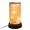 Stony Creek 8.25 In Share The Blessings Hurricane Thanksgiving Lighted Glass Accent , Pre-Lit Resin Base